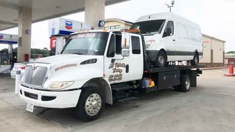 Delivery Van Towing Baytown TX